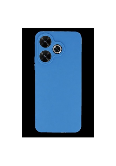 Redmi 13 4g Kılıf First Silikon - Mavi Bz8683140784478
