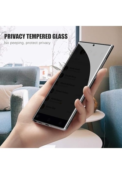 Galaxy Note 9 Privacy Hayalet Ekran Koruyucu 3 Adet - Nano Esnek Seramik, Yan Görünme Engelleyici, Tam Kaplama