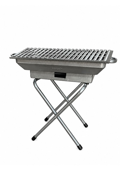 Piknik Mangalı Seyyar Ayaklı - 1075 Gümüş