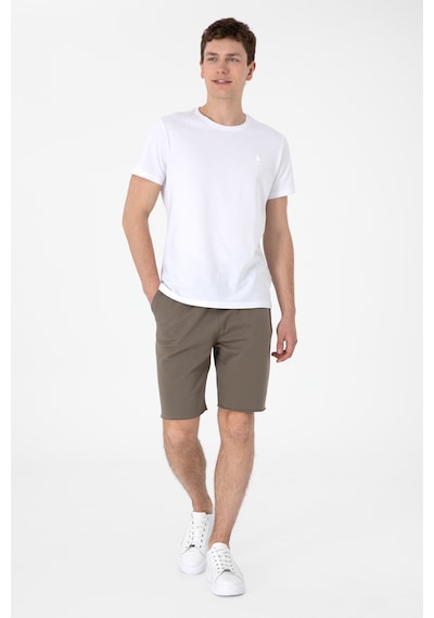 U.s. Polo Assn. Erkek Vizon Şort Örme 50307289-vr052 Vizon