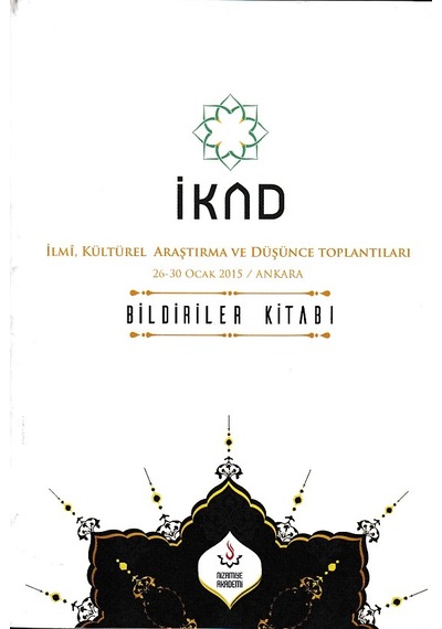 İkad - İlmi, Kültürel Araştırma Ve Düşünce Toplantıları 26-30 Ocak 2015 / Ankara