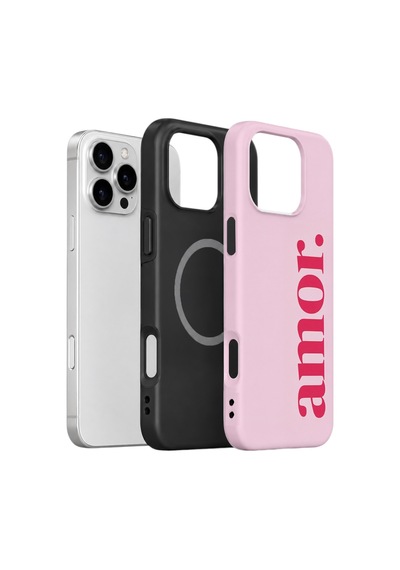iPhone Uyumlu16 Pro Max Valestra Çift Katmanlı Magsafe Kılıf Quaria