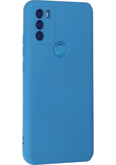 Mey İthalat General Mobile Gm 21 Plus Kılıf Nano İçi Kadife Silikon - Mavi