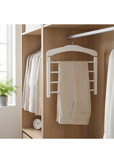 Koçtaş Ahşap Pantolon Askısı Beyaz