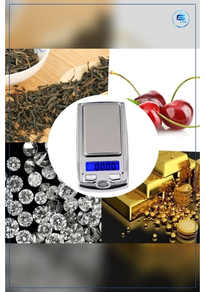 Mini Hassas Tartı 200 G X 0,01 Dijital Cep Terazisi Altın Takı Ve