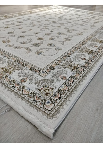 Vera Klasik Desenli Ipeksi Yumuşaklıkta Dokunmuş Makina Halısı 160x230 Cm Çok Renkli