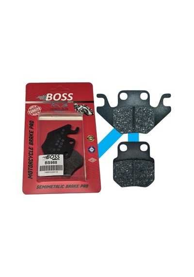 Rks Vps 125 Arka Fren Balatası Yarı Metalik Boss Bs98803
