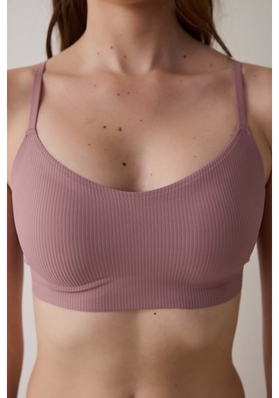 Penti Gül Kurusu Fit Dikişsiz Balensiz Bralet Sütyen