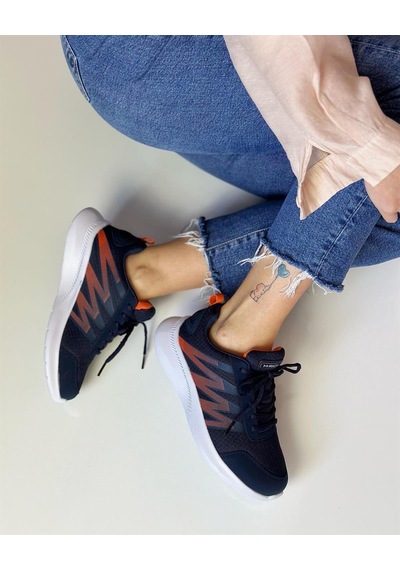 Moda Ayakkabı 03 M-rıch Bayan Spor Ayakkabı Lacivert