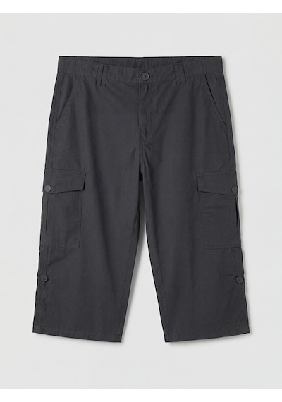 Lcwaıkıkı Classic Antrasit Regular Fit Erkek Kargo Şort