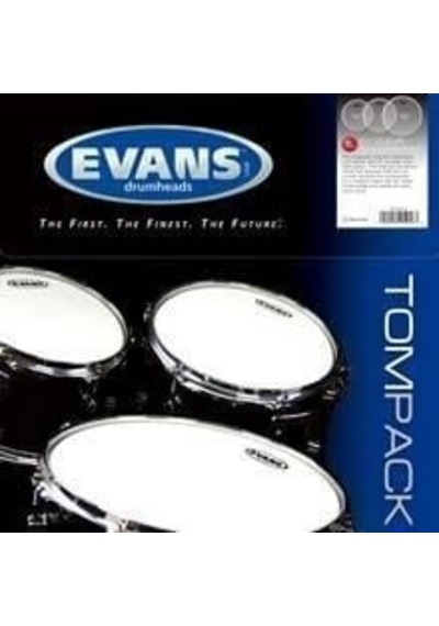 Evans Etpg1clr-r 10+12+16 G1 Tom Clear Rock Kit Deri Seti