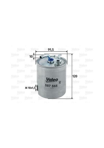 Valeo 587565 Yakıt Filtresi Mercedes Om612 Sprinter 901 904 00 06 05103577aa