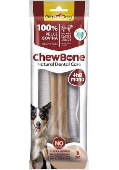 Gimdog Chew Bone Diş  Naturel Press Köpek Çiğneme Kemiği 150 G 20 CM