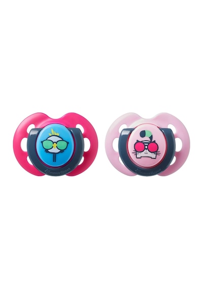 Tommee Tippee 2X Fun Emzik 0-6 Ay-Pembe