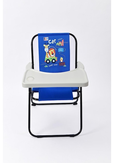 Exent 2-6 Yaş Fun Car Lüx Çocuk Piknik Sandalyesi-mini Kamp Sandalyesi-mavi Çok Renkli