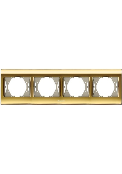 Panasonic Thea Blu Gold Dore Dörtlü Çerçeve Wbtf08045gl Tr