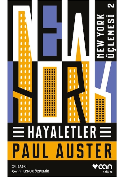 Hayaletler / New York Üçlemesi 2 - Paul Auster - Can Yayınları