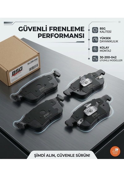 Bsg Ford Focus 4 2019-2025 Puma Ön Fren Balatası Takımı Ktjx61 2k021 Aeb