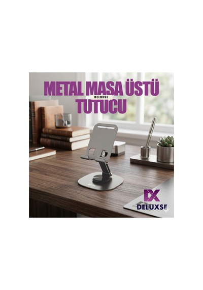 Masa Üstü Telefon Tutucu Siyah