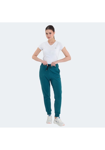 Slazenger VETERAN RBN Kadın Cepli Petrol Eşofman Altı