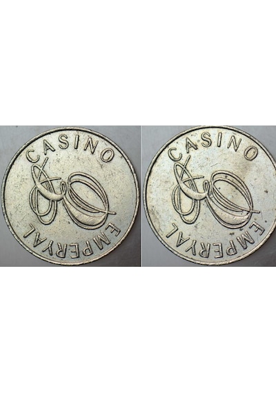 Casıno Emperyal Eski Jeton. 28 Mm Çapında.