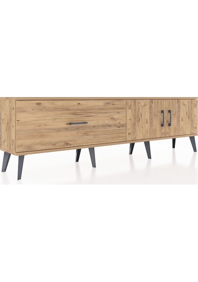 Arges Tv Ünitesi Tek Raflı Tek Çekmeceli 2 Kapaklı 176x30x51 Çam-çam/çam Atlas Çam/atlas Çam Arges Tv Ünitesi Tek Raflı Tek Çekmeceli 2 Kapaklı 176x30x51 Çam-çam/çam Atlas Çam/atlas Çam