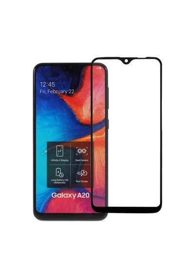 Samsung Galaxy A20e 3d Full Kaplama Kırılmaz Cam Ekran Koruyucu- 5775 Mh-hs2863-0693