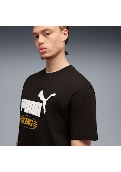 Future.puma.archıve Kıng Unısex Geniş Kesim Tişört 634406 01 Siyah
