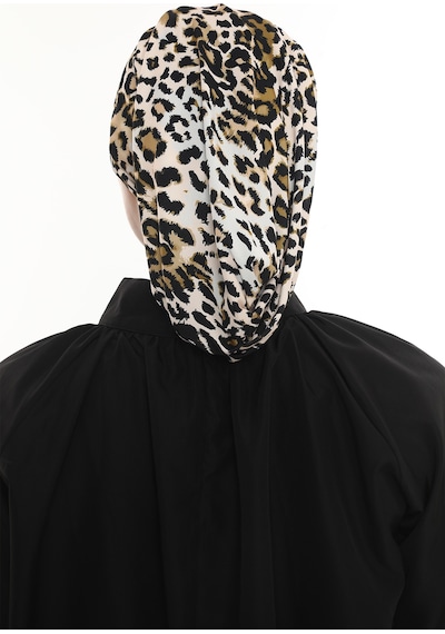Hürrem Bone Gold Drapeli Salaş Tesettür Bone Sandy Leopar Desen 2510 03 Gold Hürrem Bone Gold Drapeli Salaş Tesettür Bone Sandy Leopar Desen 2510 03 Gold