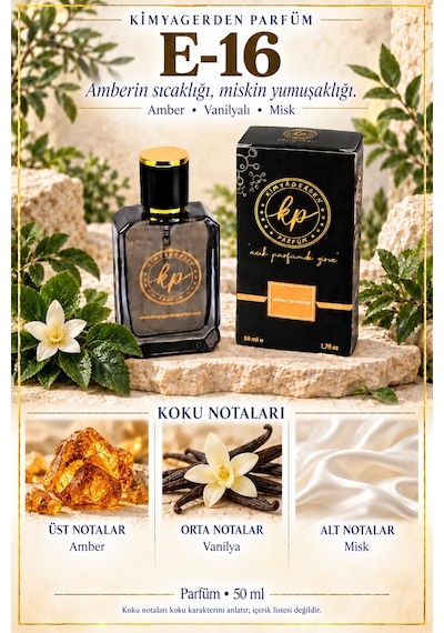 KP E-16 Erkek Parfüm EDP 50 ML
