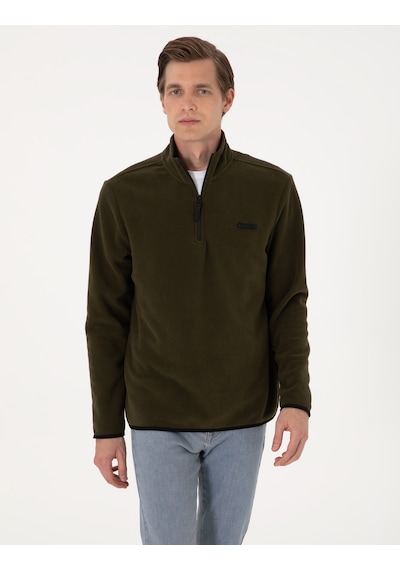 Pierre Cardin Erkek Haki Sweatshirt 50314056-vr027 Haki