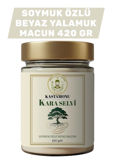 3 Kavanoz Giritli Metin Efendi Kastamonu Soymuk Özlü Beyaz Yalamuk Macun 3 X 420 Gr