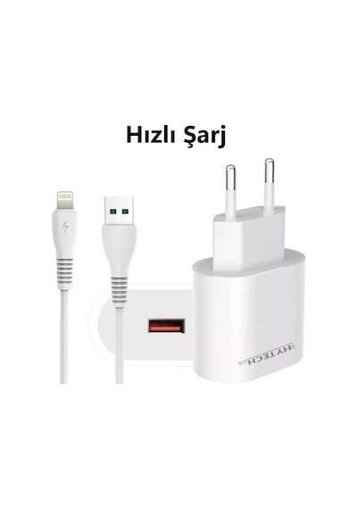 Hytech Hy-xc34l Hızlı Şarj Cihazı 3,4a Lightning Apple Uyumlu iPhone Şarj Alet