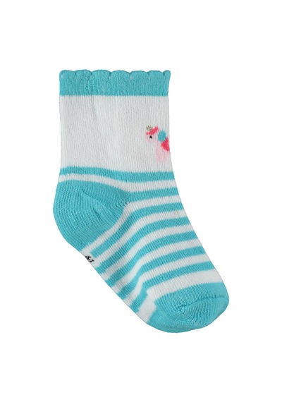 Civil Baby Unicorn 3'lü 6 - Bebek Kız Çorap Set  - Standart D3E08029426W1