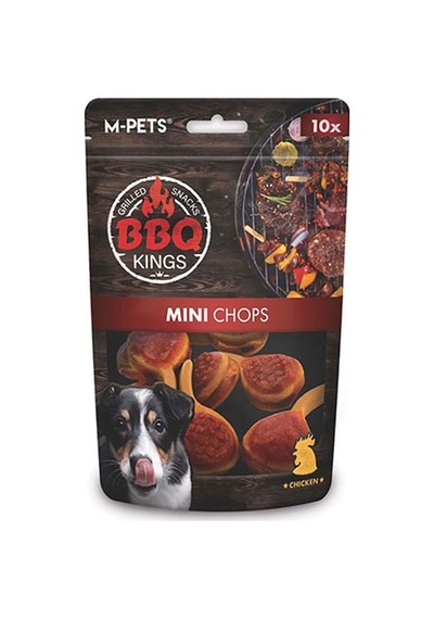 M-pets Bbq Kings Tavuklu Mini Köpek Ödül Maması 135 Gr 244-30011.01