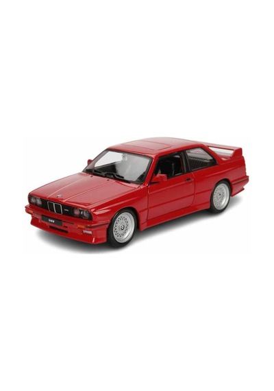 Bmw M3 Red 1/24 Model Araba