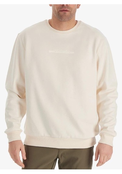 Columbia Cs0274 Csc M Bar Split Crew Sweatshirt Erkek Sweatshirt BEYAZ Beyaz