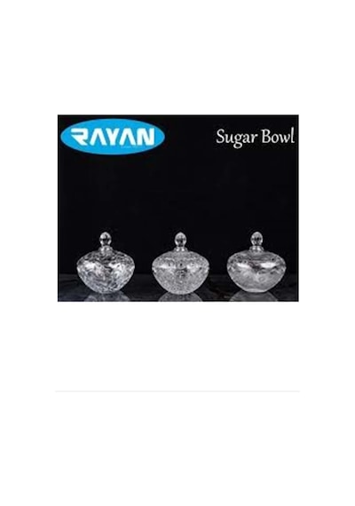 Tedar Cam Şekerlik Sugar Bowl Royaleks-g-504bc Najmaddin