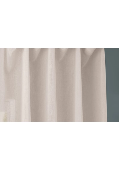 Evdepo Home Kullanıma Hazır Keten Tül Perde (541075355)