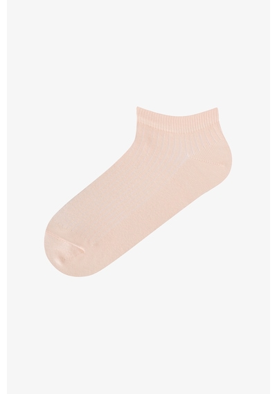 Penti Mavi Soft Florals Pamuklu Çiçekli Jakarlı 5 Çift Patik Çorap