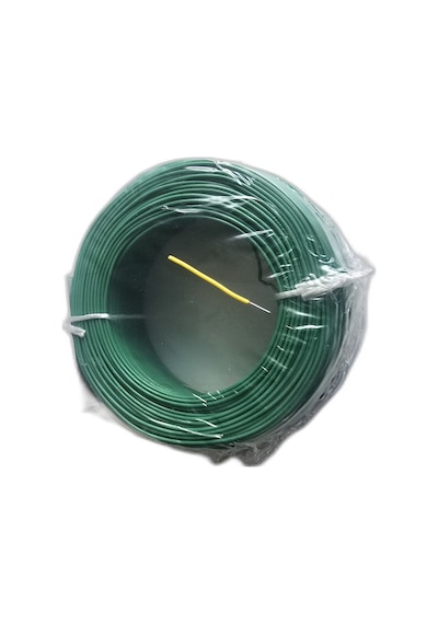 Tek Damarlı Kalaylı Tam Bakır Zil Teli Montaj Teli 0.50 Mm 100 Metre Yeşil Zil Kablosu