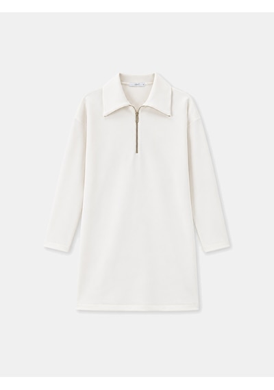 Xint Ekru Oversize Pamuklu Elbise 286227