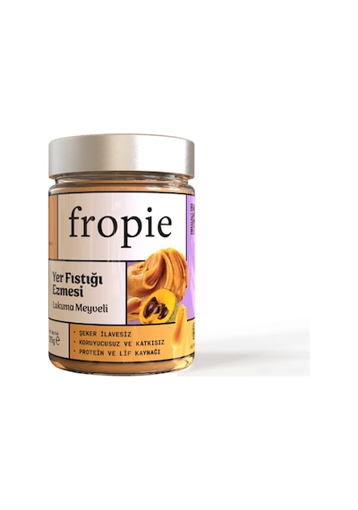 Fropie Lucumalı Fıstık Ezmesi 325 Gr 12'li Paket