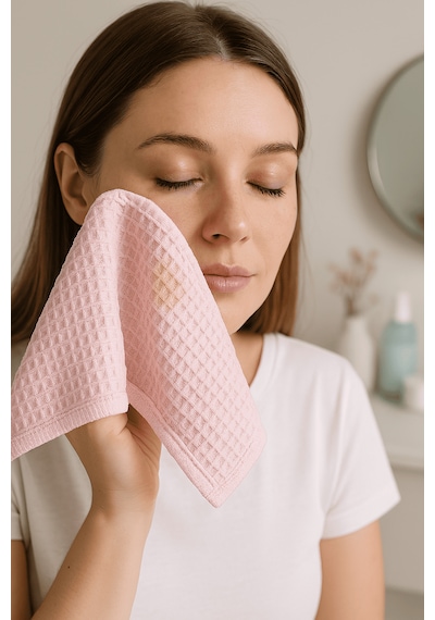 Galeno Pharma Mikrofiber Makyaj Temizleme Bezi Sihirli Bez Pembe