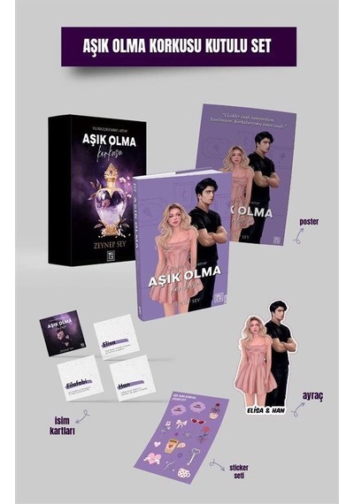 Aşık Olma Korkusu Kutulu Set / Zeynep Sey