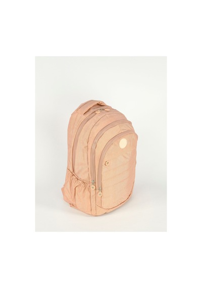 Çok Bölmeli Günlük Sırt Çantası Kız Erkek Okul Çantası Su Geçirmez Büyük Boy Pembe Pembe