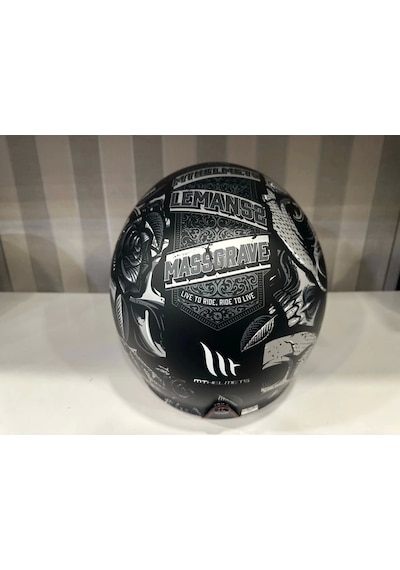 Mt Helmets Kask Mt Lemans 2 Sv Breakout B2 Mat Şeffaf Vizörlü Motosiklet Kaskı Siyah