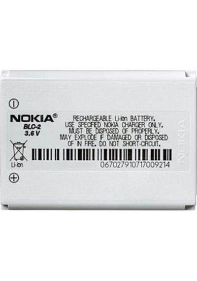 Nokia Blc-2 3310 3315 3410 3510 3510i Batarya Pil A++ Lityum Iyon Pil