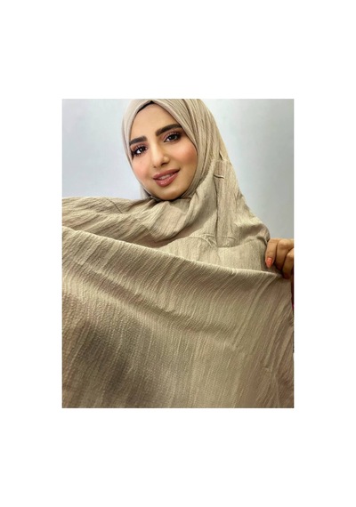 Aldaiyr Hijab Kadın Bambu Kraş Gri00114
