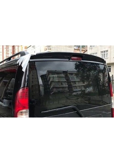 Fiat Doblo Spoiler - Doblo Spoiler  - Mat Siyah STR-998